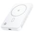 ACEFAST M26 10000mAh 20W Magnetic Wireless Charging Power Bank Fast Charging For iPhone 16/15 USB C PD20W Extra Battery Travel - White